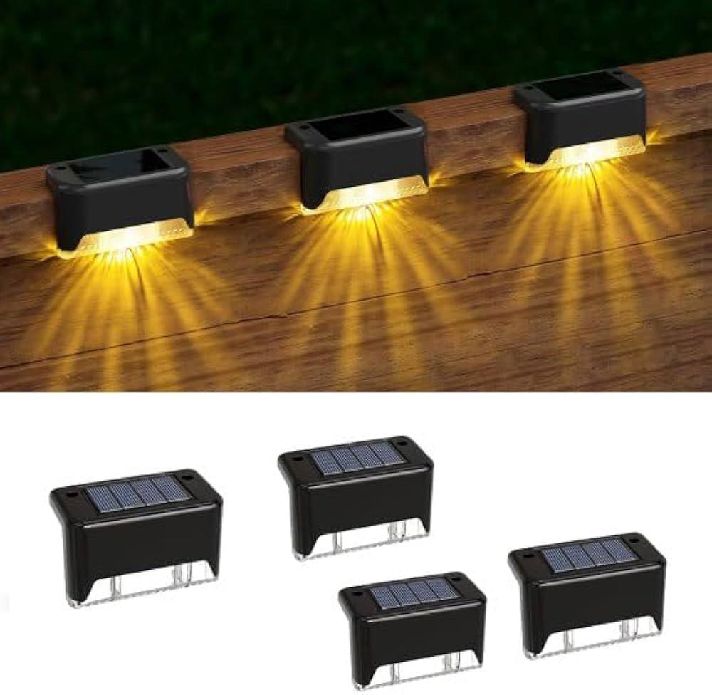 SOLAR DECK LIGHTS\ PACK OF 5